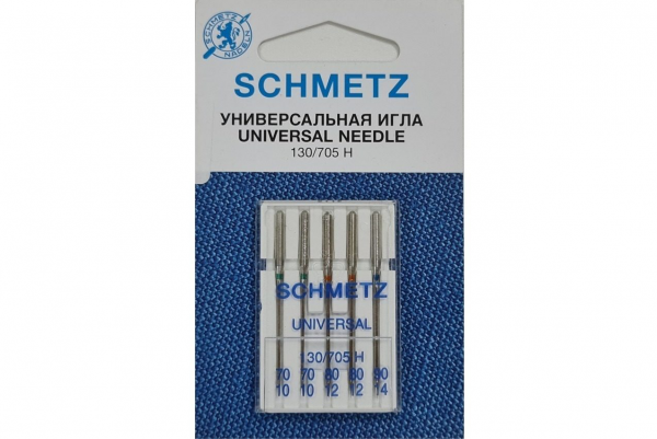 Иглы Schmetz универсальные (70x2, 80x2, 90x1), 5 шт в Нязепетровске